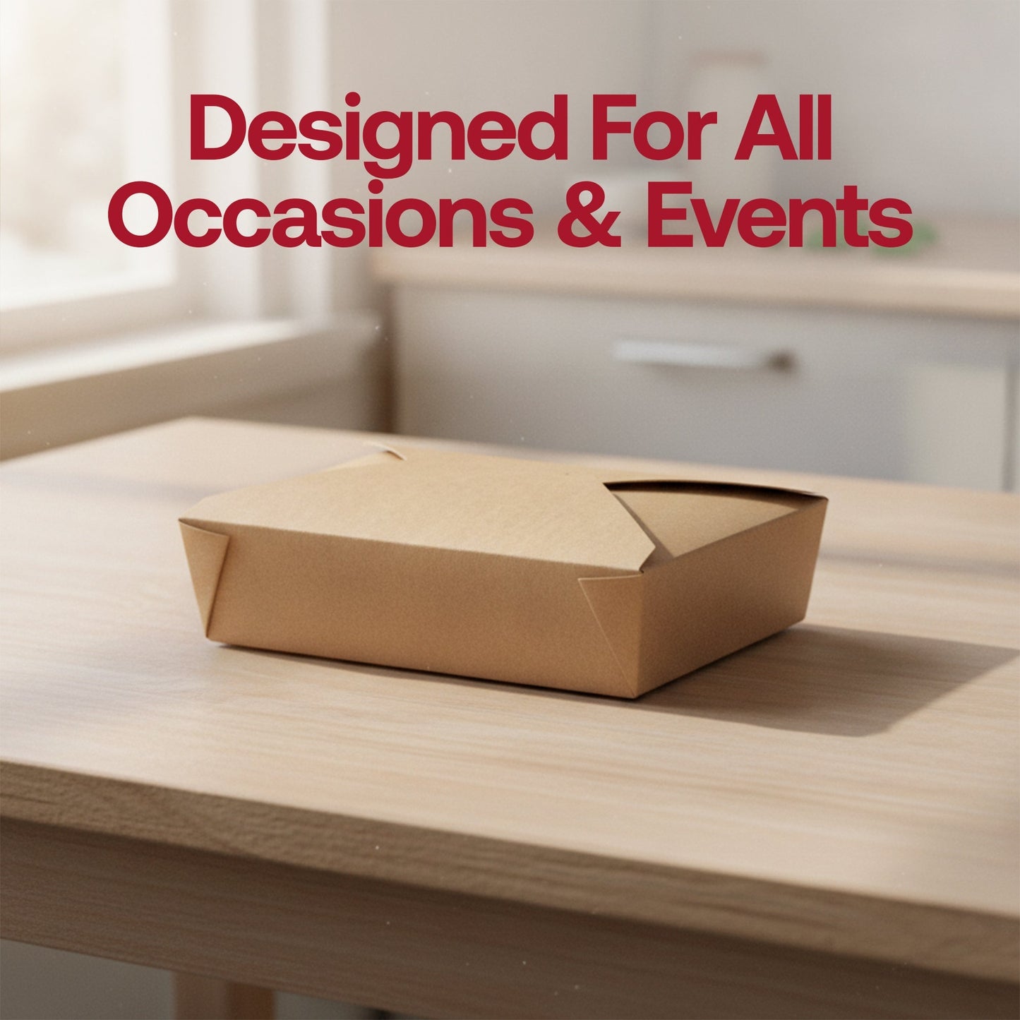 Kraft Folded Paper #2 Container