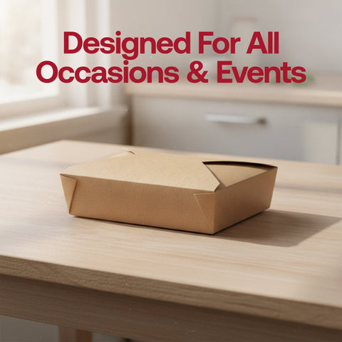 Kraft Folded Paper #2 Container