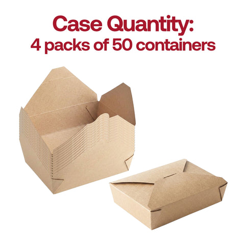 Kraft Folded Paper #2 Container