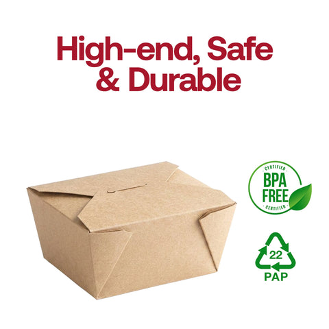 Kraft Folded Paper #1 Container