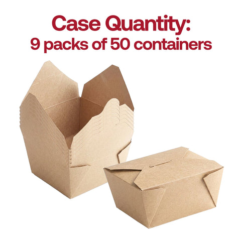 Kraft Folded Paper #1 Container