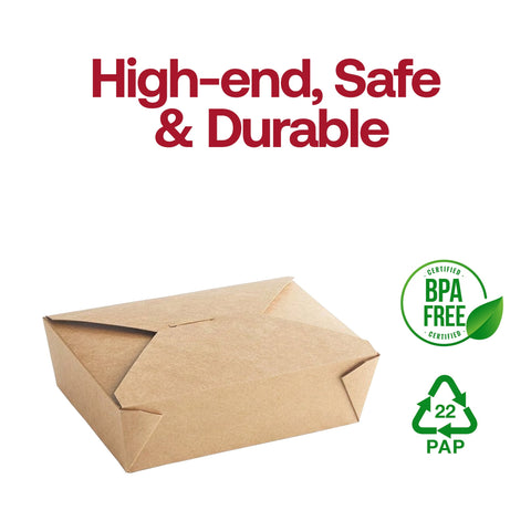 Kraft Folded Paper #3 Container
