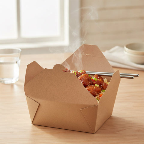 Kraft Folded Paper #4 Container