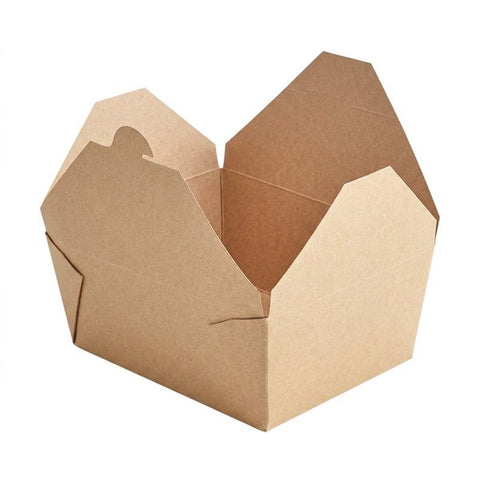 Kraft Folded Paper #4 Container