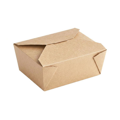Kraft Folded Paper #8 Container
