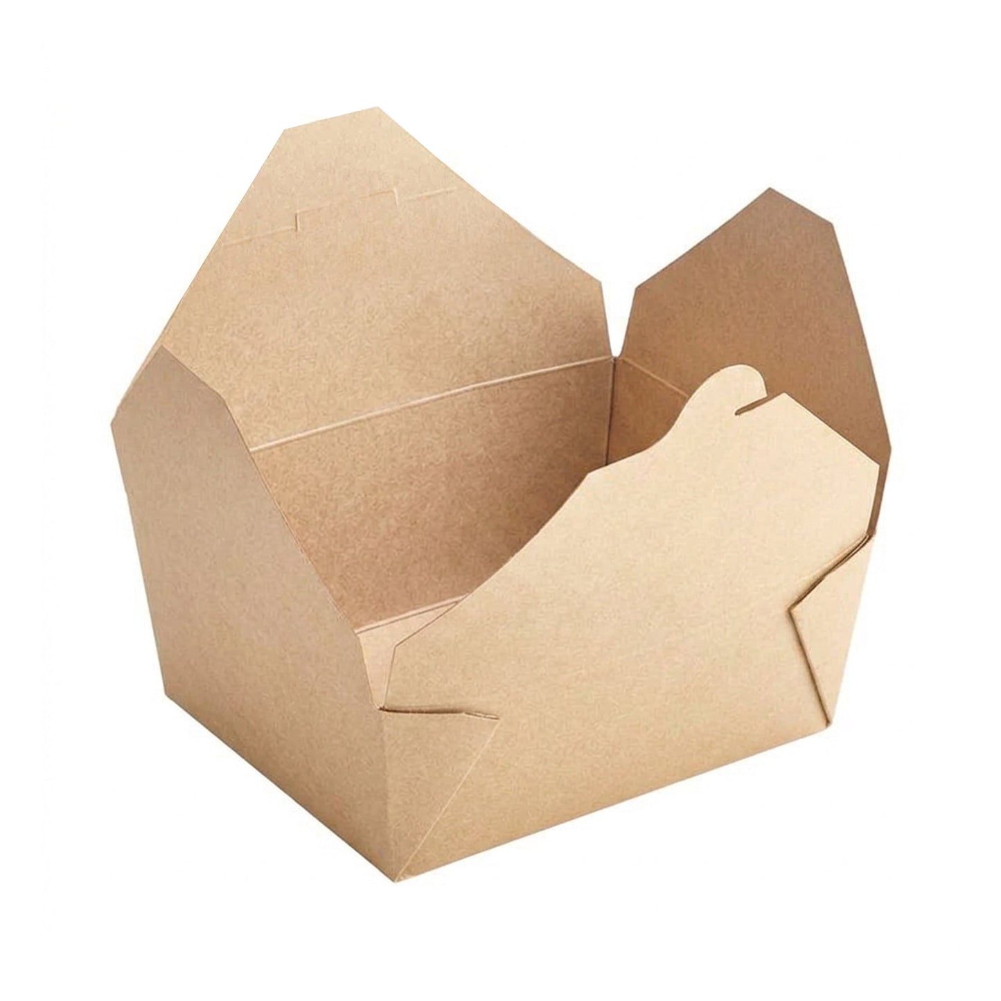 Kraft Folded Paper #8 Container