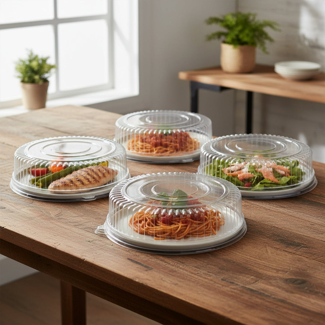 14-clear-round-plastic-tray-lids-paper-goods-plus