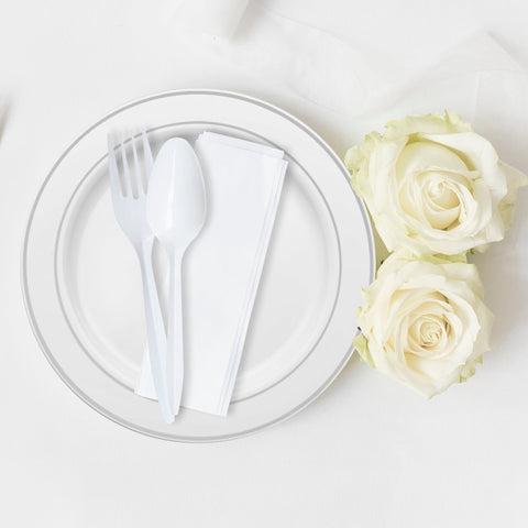 MW Cutlery Kit - Fork, Teaspoon and Napkin