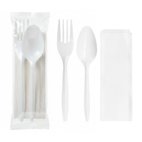 MW Cutlery Kit - Fork, Teaspoon and Napkin