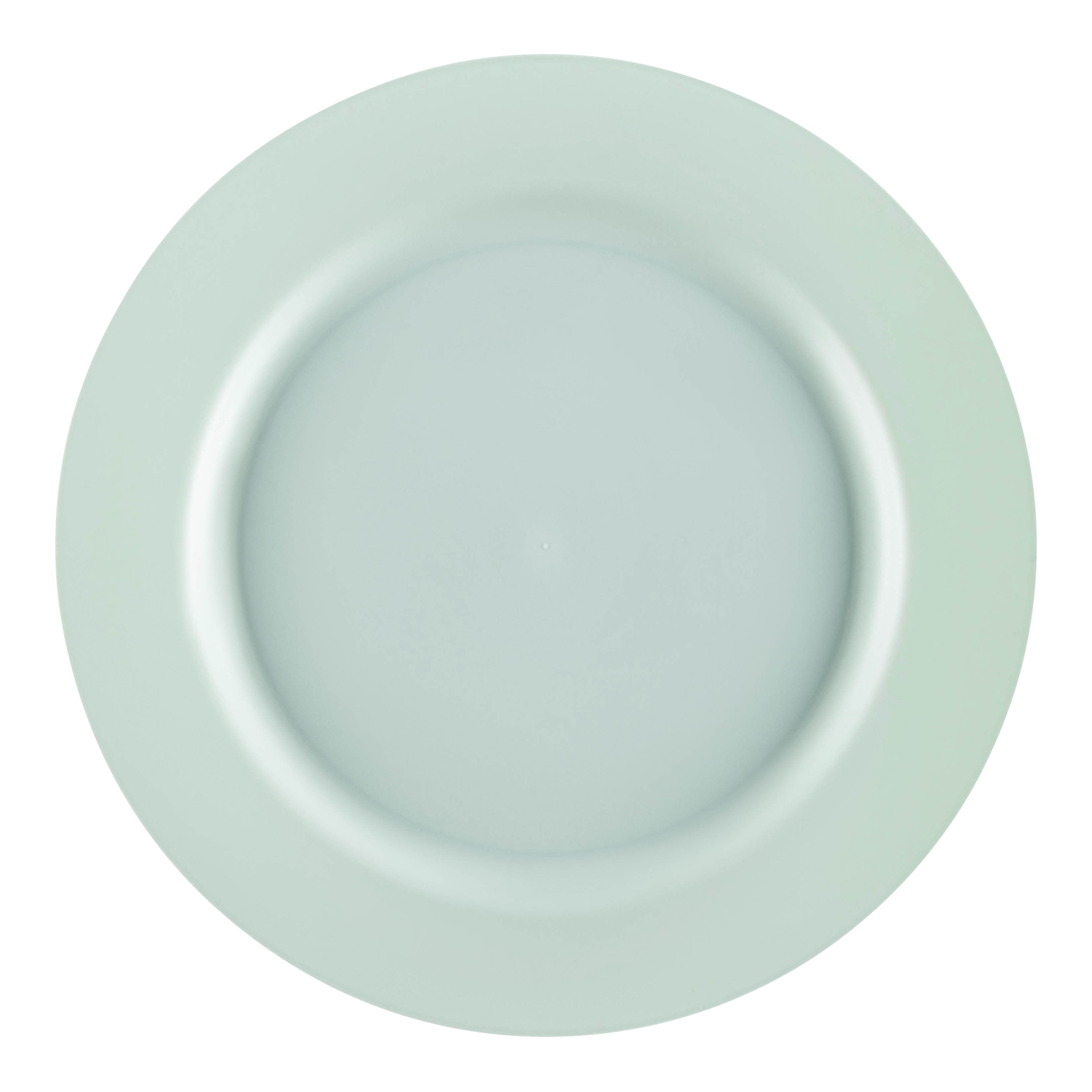 Matte Turquoise Round Disposable Plastic Appetizer/Salad Plates (7.5") | The Kaya Collection