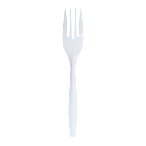 Medium Weight Disposable Plastic Forks