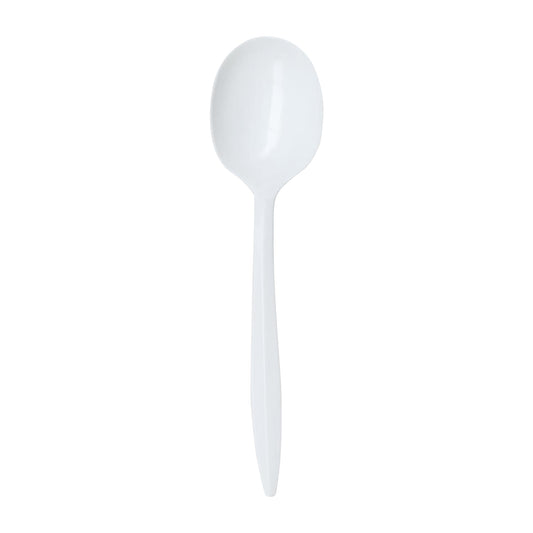Medium Weight Disposable Plastic Spoons