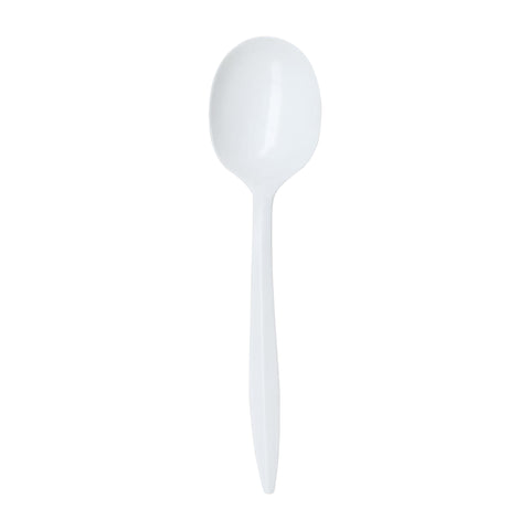 Medium Weight Disposable Plastic Spoons