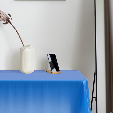 Navy Rectangular Plastic Tablecloths (54