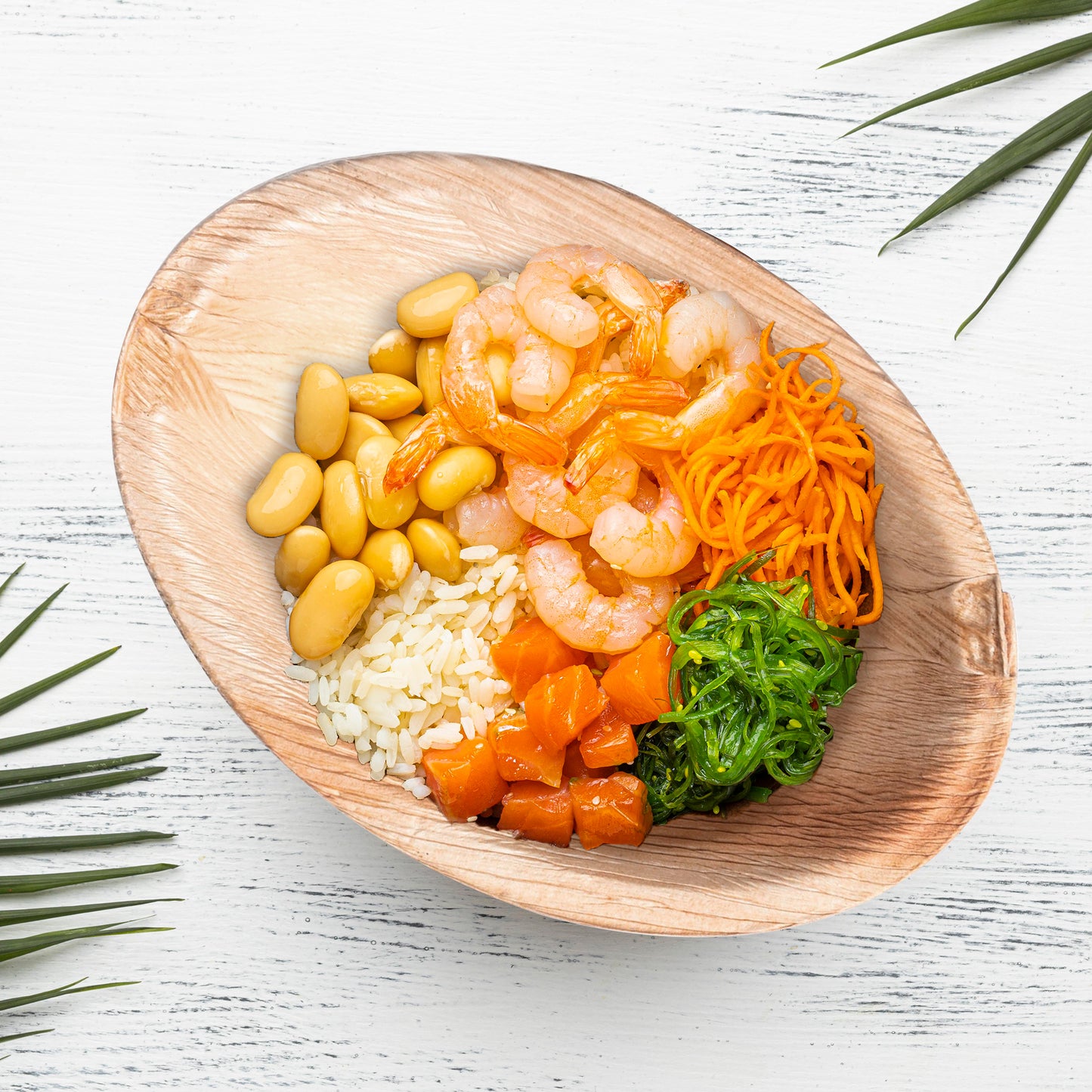 Oval Palm Leaf Eco Friendly Bowls (3.5 oz.)