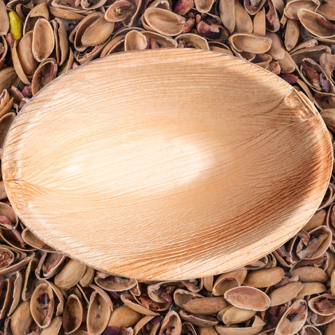 Oval Palm Leaf Eco Friendly Bowls (3.5 oz.)