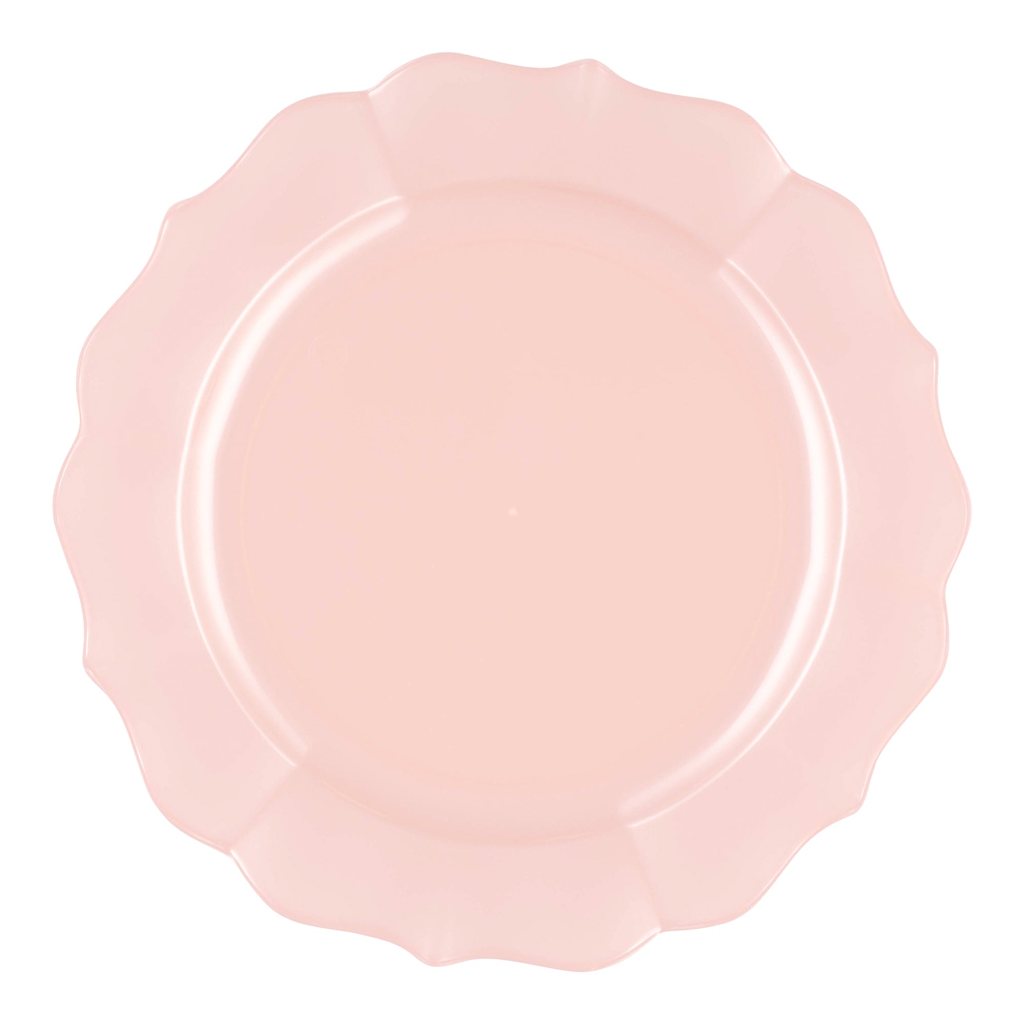 Plastic Plates - Pearl Pink Salad Plates | Kaya Collection – The Kaya ...