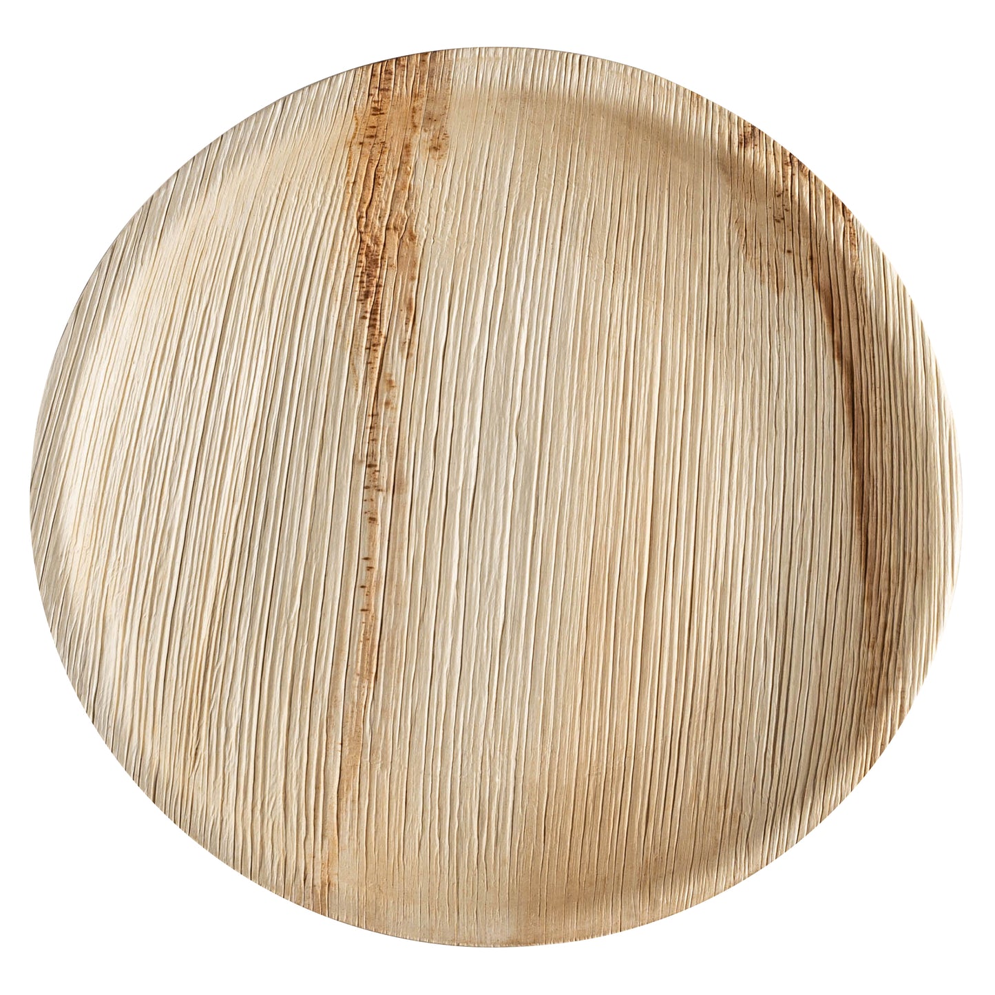 Round Palm Leaf Eco Friendly Buffet Plates (9")