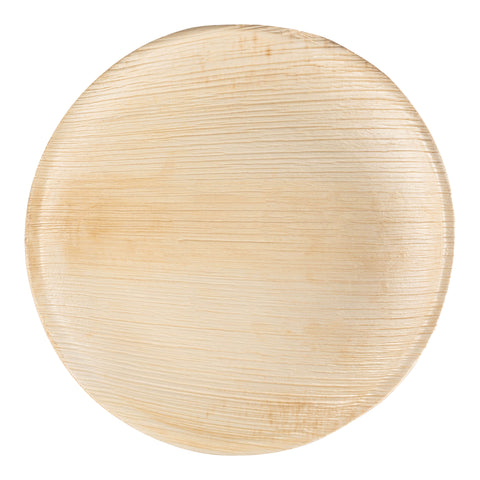 Round Palm Leaf Disposable Eco-Friendly Dinner Plates (10