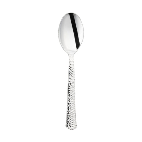 Plastic Spoon Shiny Metallic Silver Spoon Kaya Collection The Kaya Collection