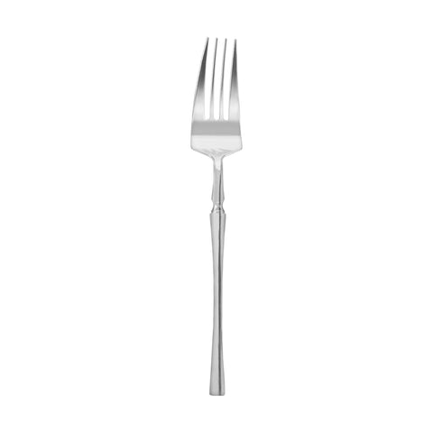 Shiny Metallic Silver Moderno Disposable Plastic Dinner Forks