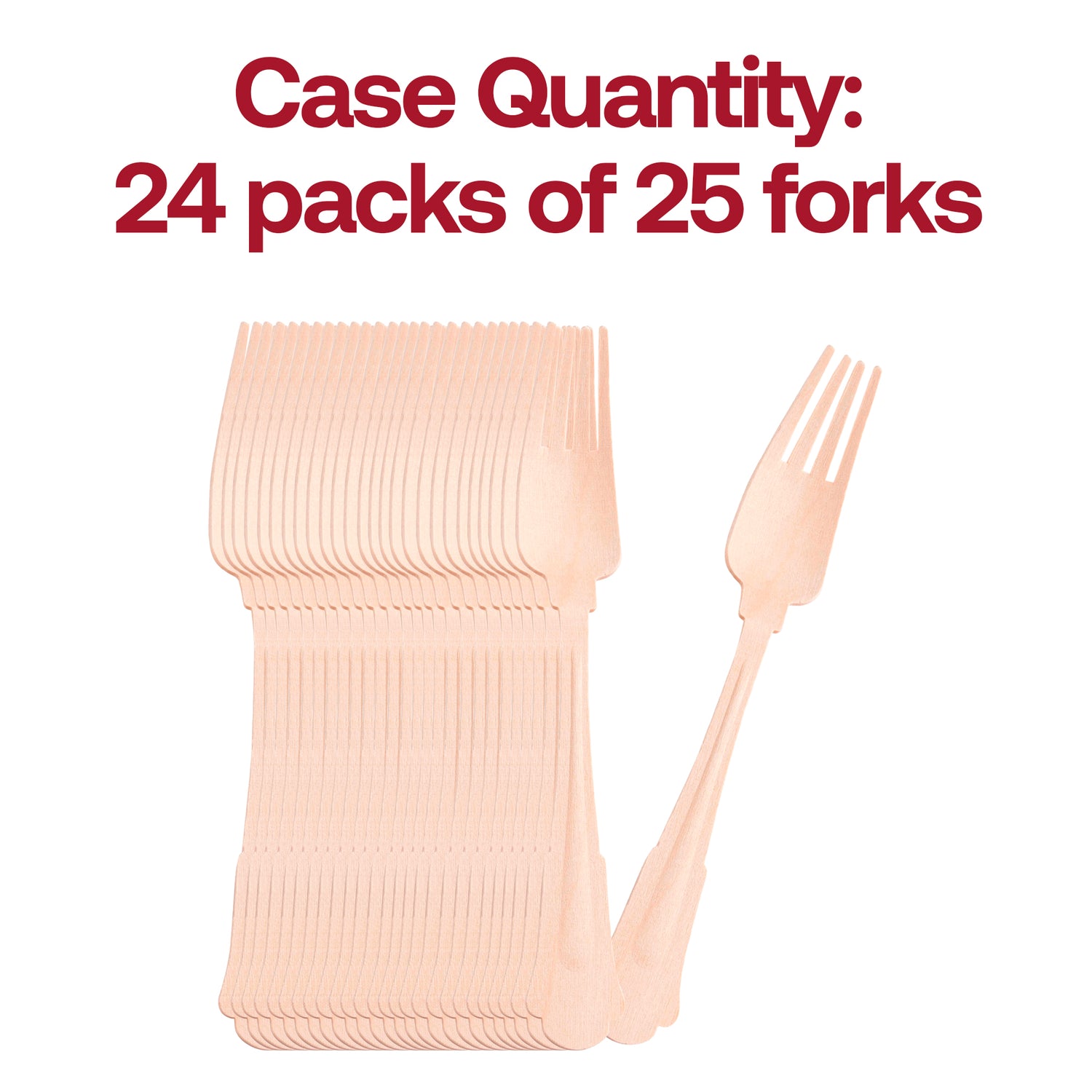 Silhouette Palm Leaf Disposable Eco-Friendly Dinner Forks