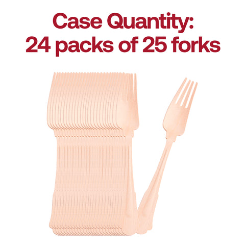 Silhouette Palm Leaf Disposable Eco-Friendly Dinner Forks