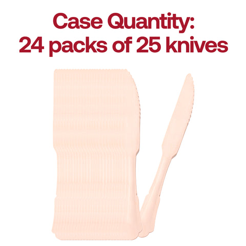 Silhouette Palm Leaf Disposable Eco-Friendly Dinner Knives Quantity | The Kaya Collection