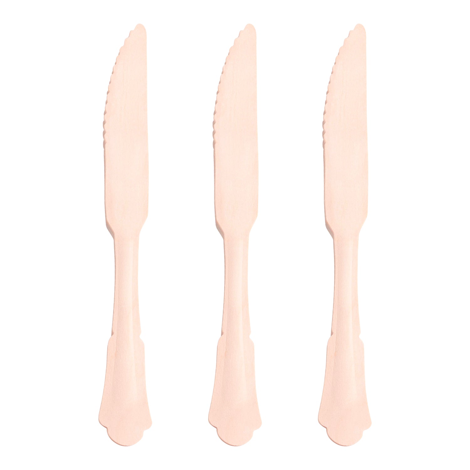 Silhouette Palm Leaf Disposable Eco-Friendly Dinner Knives Secondary | The Kaya Collection