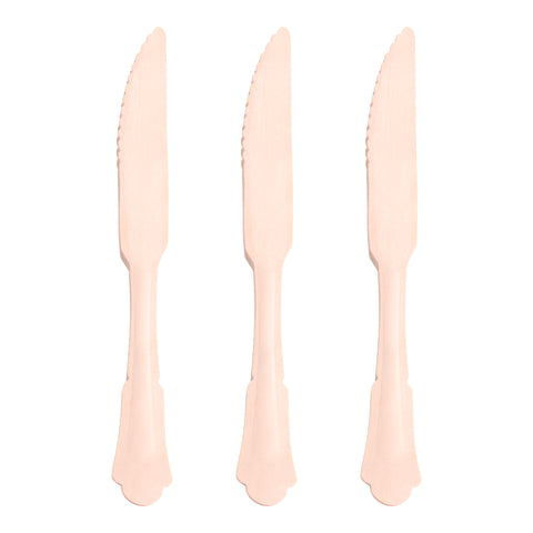 Silhouette Palm Leaf Disposable Eco-Friendly Dinner Knives Secondary | The Kaya Collection