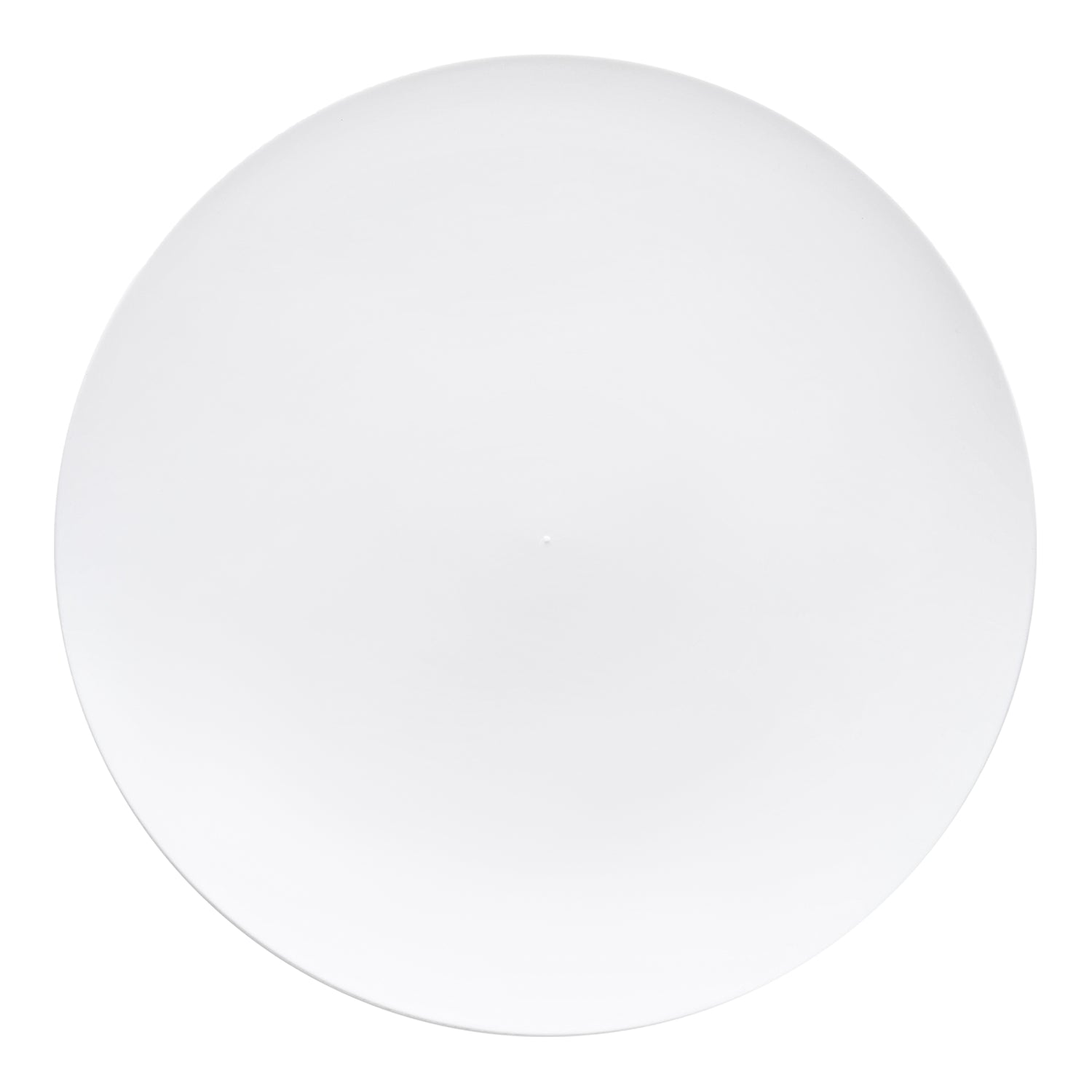 Solid White Organic Round Disposable Plastic Appetizer/Salad Plates (7.5") | The Kaya Collection