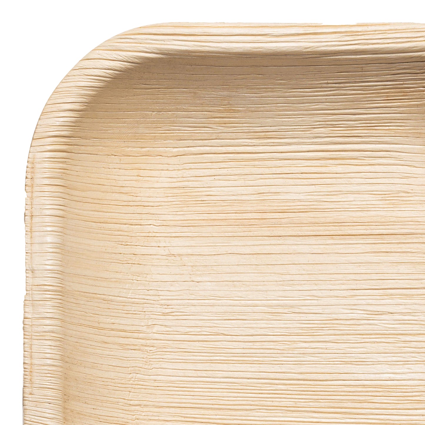 Square Palm Leaf Disposable Eco Friendly Pastry Plates (4")