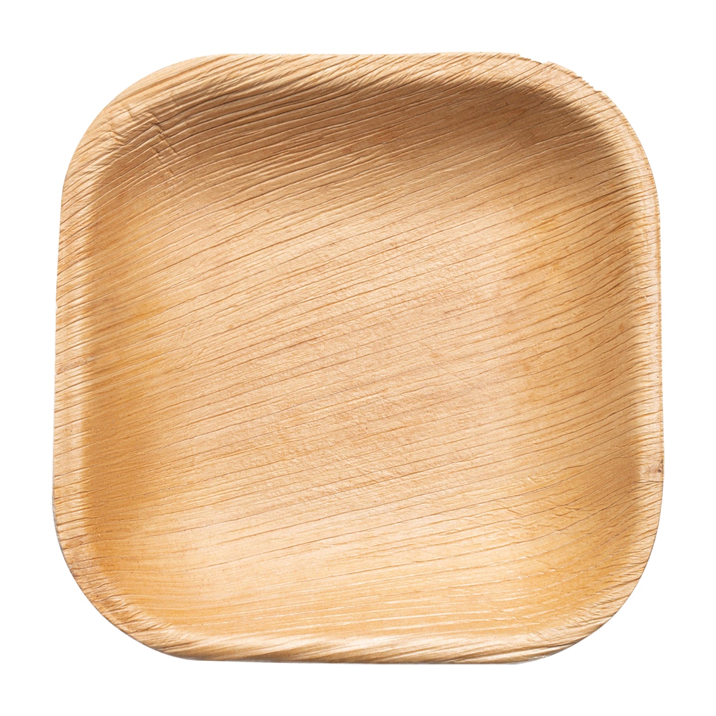 Square Palm Leaf Disposable Eco-Friendly Pastry Plates (5")