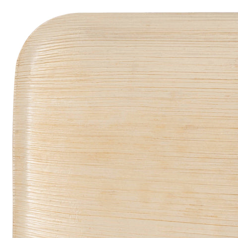 Square Palm Leaf Eco Friendly Disposable Salad Plates (7