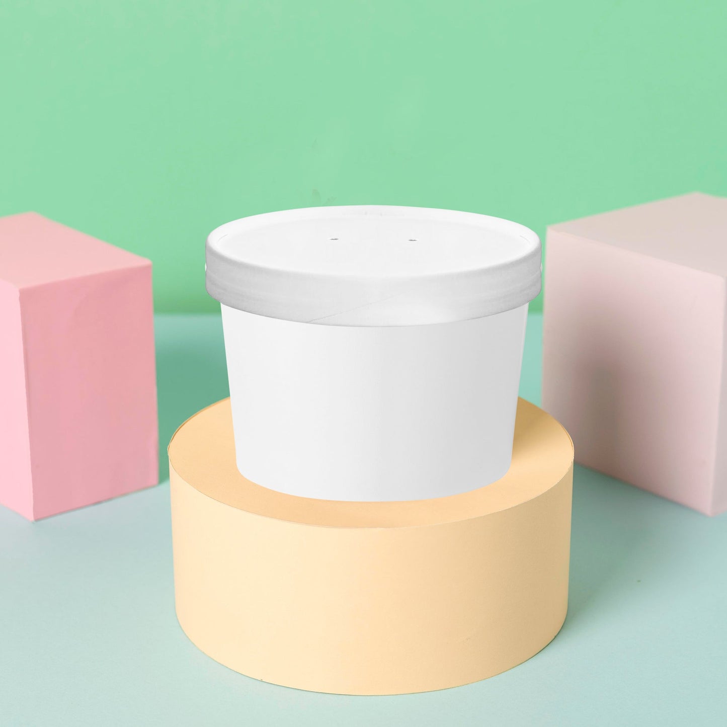 Paper Lids for Squat Paper Soup Cups