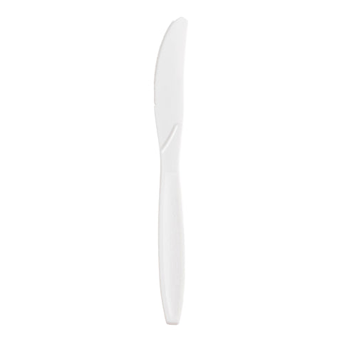 White Plastic Disposable Knives Main | The Kaya Collection