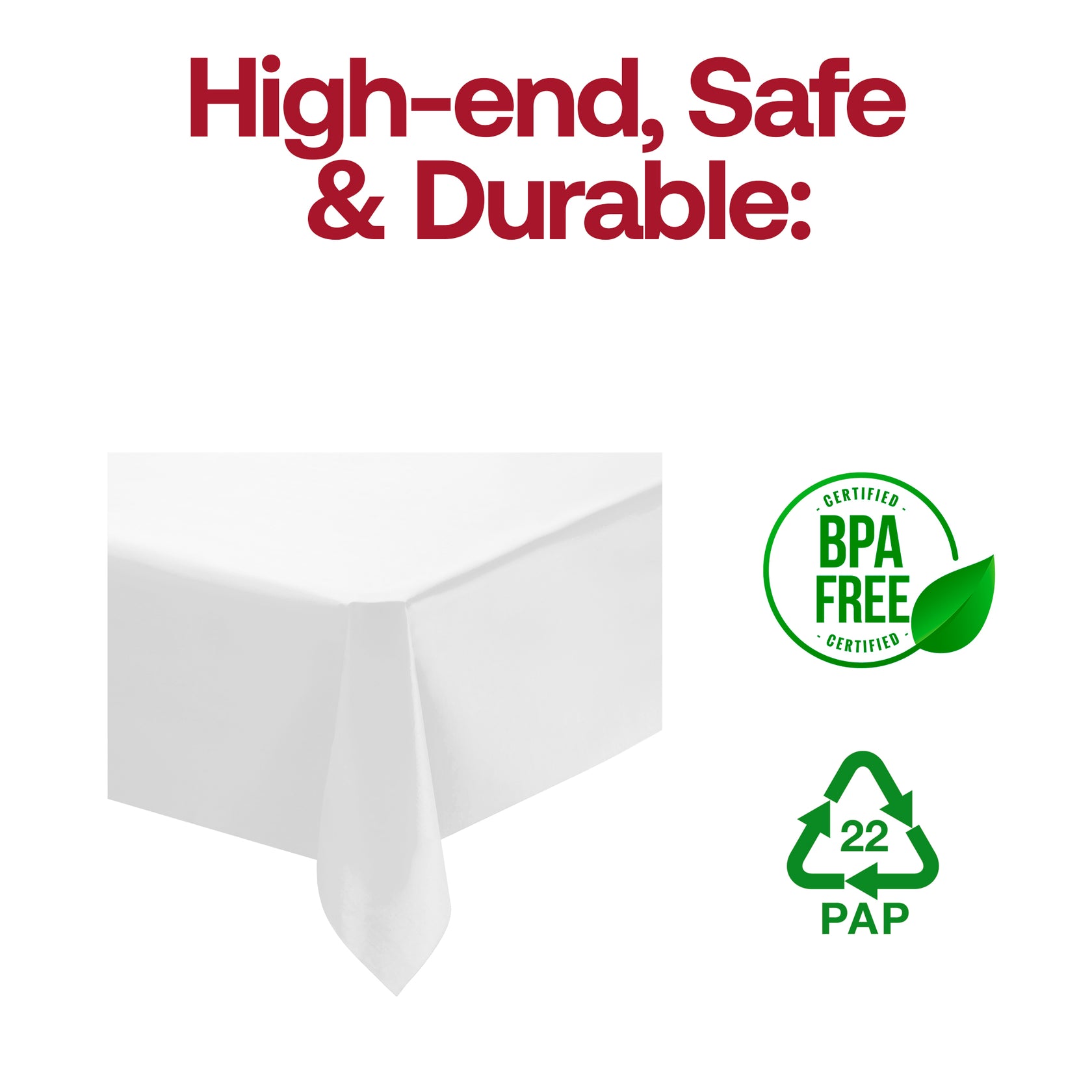 Disposable Tablecloth - Linen Like Tablecloth | Kaya Collection – The ...