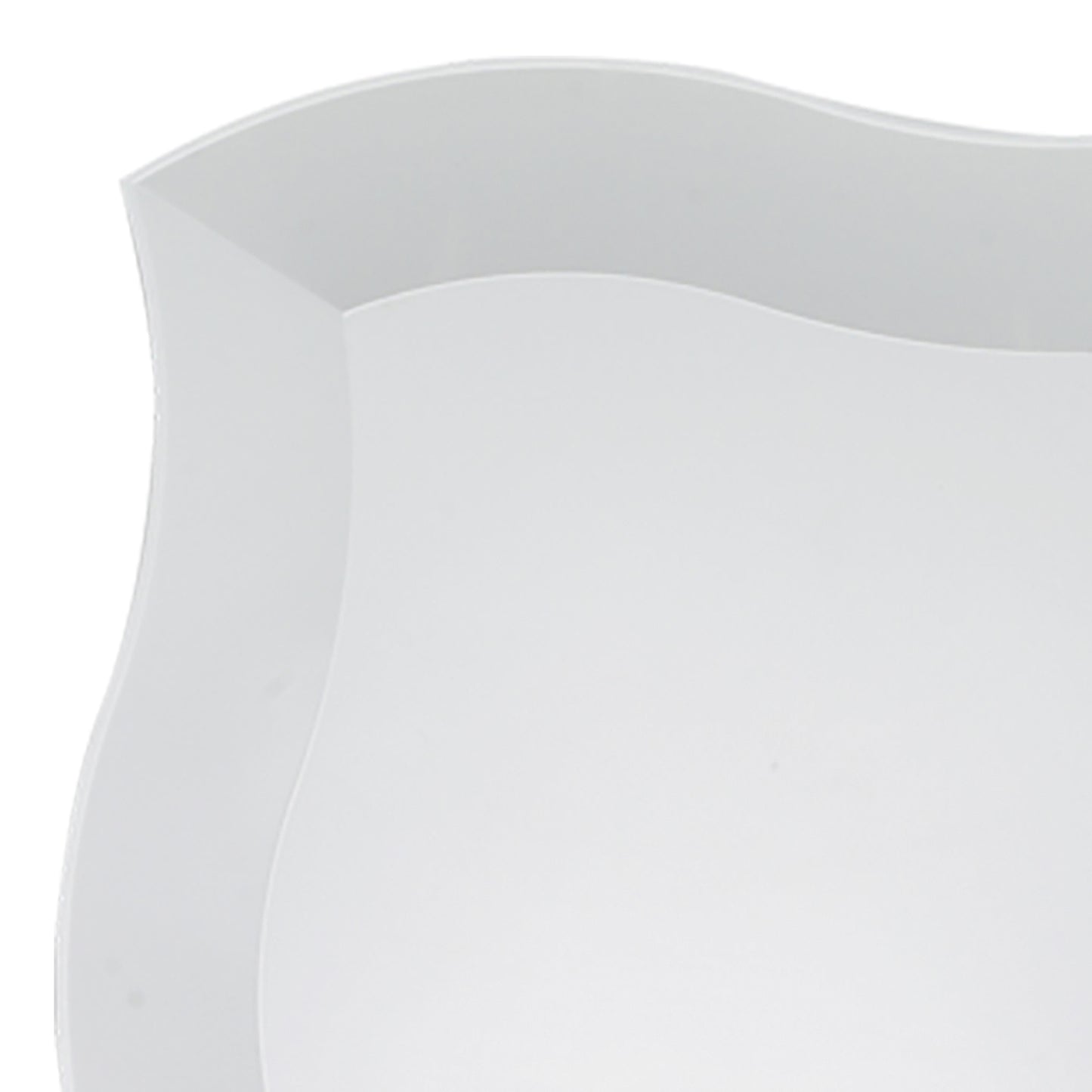 White Wave Disposable Plastic Dinner Plates (10")