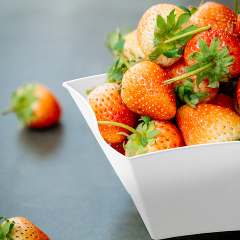 White Wave Disposable Plastic Soup Bowls (14 oz.)