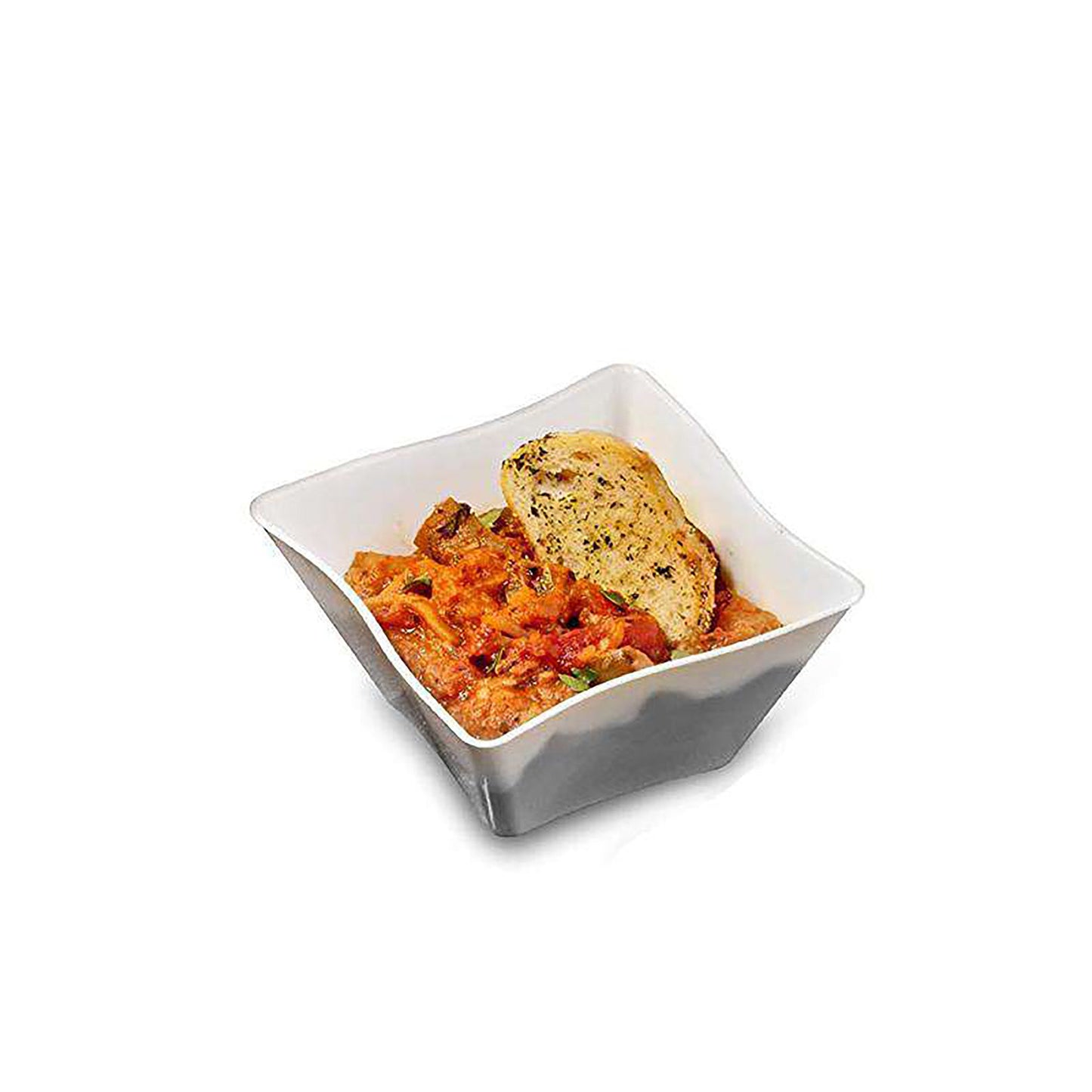 White Wave Disposable Plastic Soup Bowls (14 oz.)