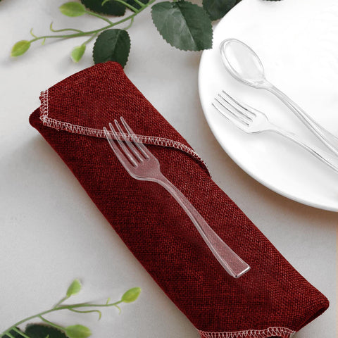 Clear Mini Disposable Plastic Tasting Forks